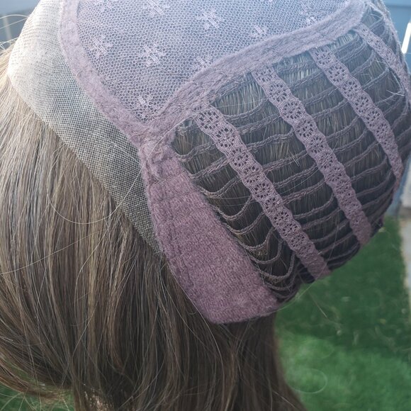 BROOKLYN Wig by Belle Tress, Coolest Ash Brown, Extend Lace, Mono, Heat Ok, NEW! - Picture 8 of 9